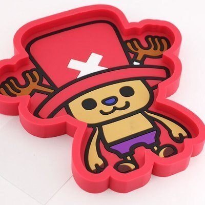 權世界@汽車用品 日本 ONE PIECE 航海王/海賊王 喬巴 橡膠 置物盤 收納盒 CE47