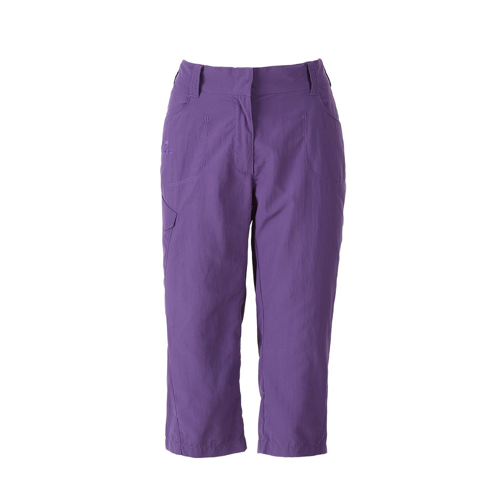 【EiDER】愛德˙法國機能服飾品牌 ☆吸濕排汗透氣布料 ☆半彈性腰部設計 ☆檔片式拉鍊褲檔 ☆腰部兩側口袋 ☆大腿右側蓋片口袋材質：越南 產地：尼龍100%