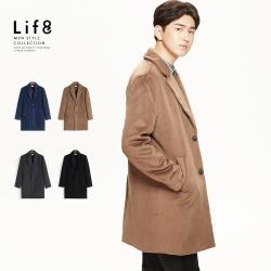 ◎- 百搭雙釦型|◎- 秋冬必備款|◎- 時尚穿搭品牌定位:流行時尚品牌:Life8款式:大衣適穿性別:男生尺寸:S,M,L,XL版型:長版主材質:聚酯纖維材質說明:80%聚酯纖維、20%壓克力適穿季