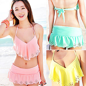 1.摺皺下襬更添增甜美氣息n2.頂級加柔布料透氣舒爽回彈性好