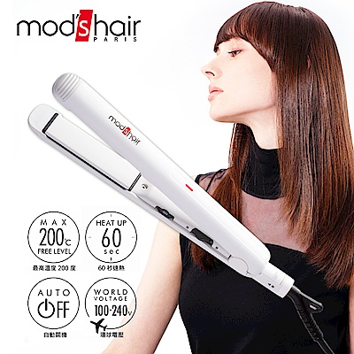 【Mods Hair】25mm白晶陶瓷直髮夾