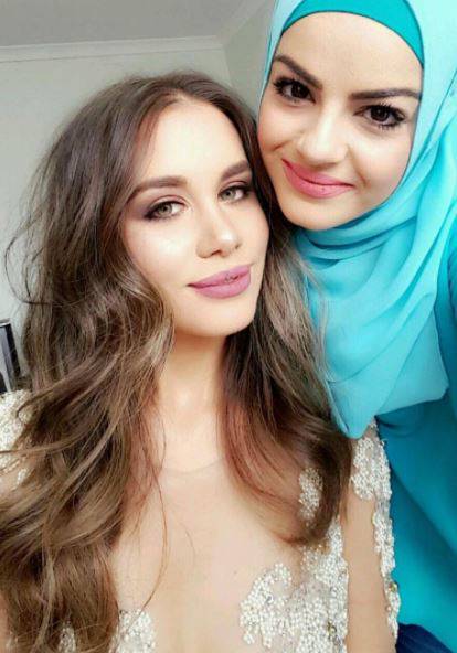 10 Potret Esma Voloder, Muslimah Cantik Jadi Miss World Australia 2017