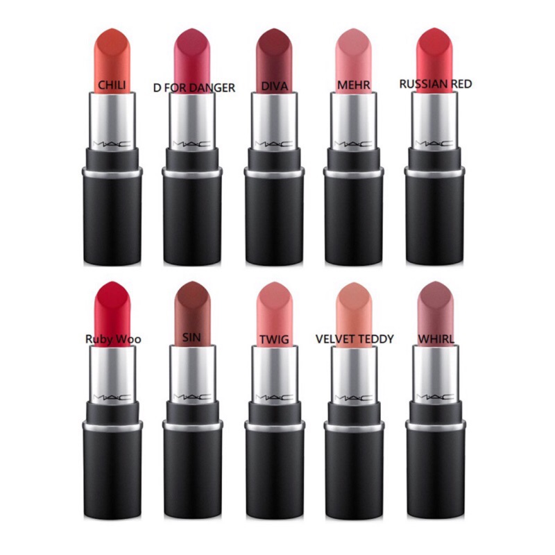 M.A.C 時尚專業唇膏 子彈唇膏3g