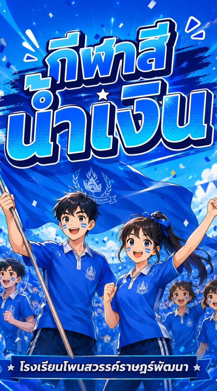 สีน้ำเงิน💙
