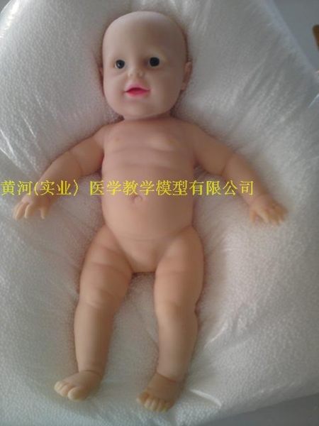 仿真嬰兒 模型硅膠娃娃家政月嫂育嬰師培訓撫觸手腳可彎曲被動操