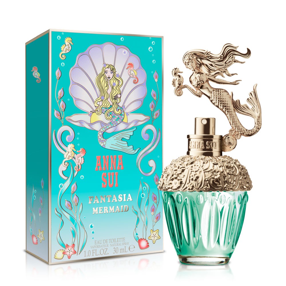 品名:Anna Sui 安娜蘇 童話美人魚女性淡香水30ml/50ml/75ml◆產品介紹◆傳說有一個秘密世界存在於海洋之下，海洋中的美人魚公主遊歷於珊瑚城堡和稀世珍寶中…在好奇心的牽引之下，Anna