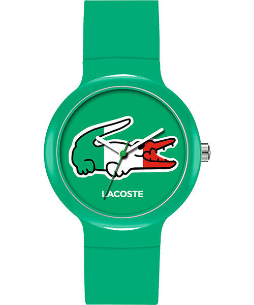 Lacoste 國旗系列世足賽熱血腕錶-義大利 L2020074