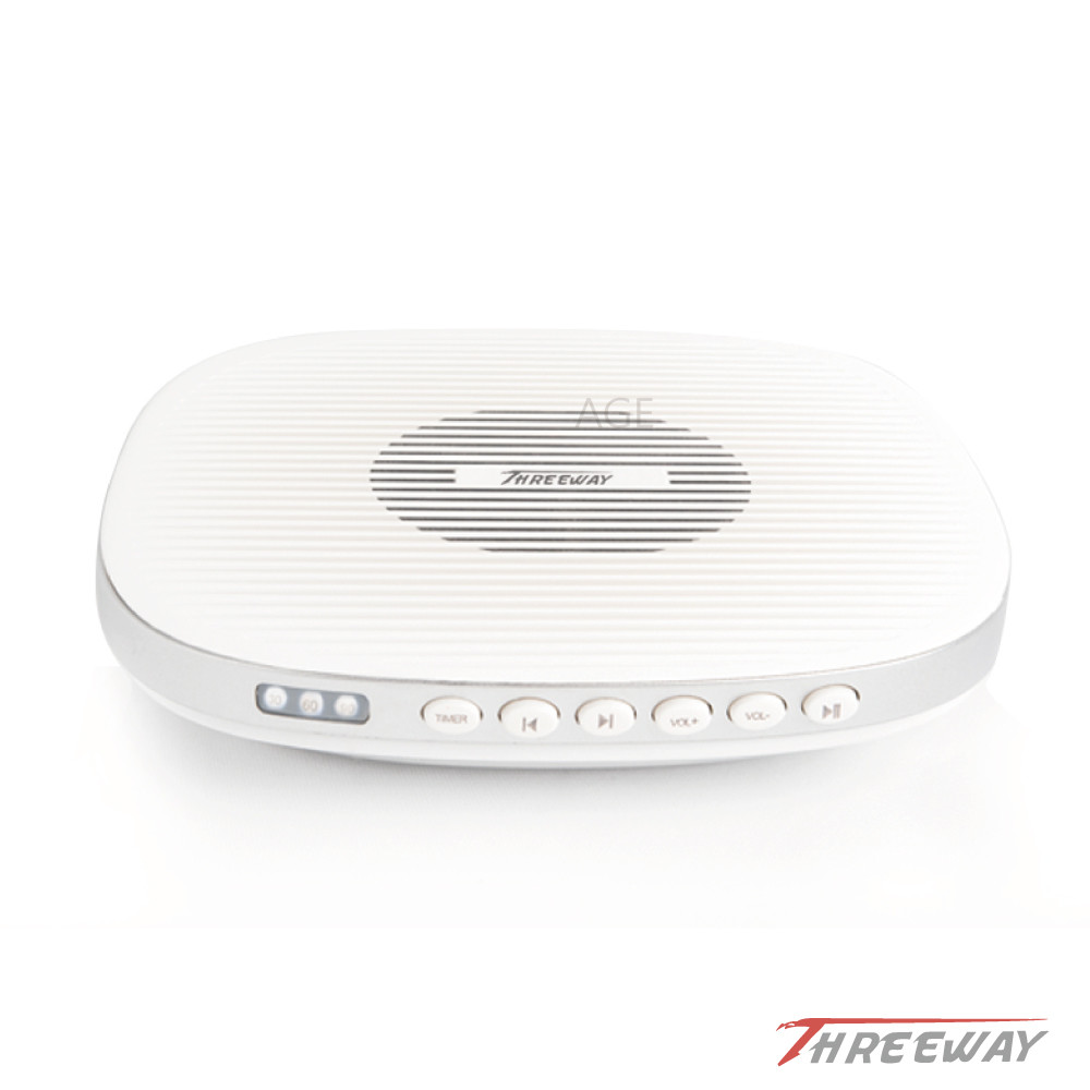 ◆創造舒適的睡眠空間 ◆20種音樂選擇-白噪音、褐噪音、粉噪音、大自然聲音 ◆提供雙重供電方式，可使用USB供電或充電使用 ◆4種定時(30分、60分、90分、循環)，時間到自動關機 ◆支援耳機聆聽 