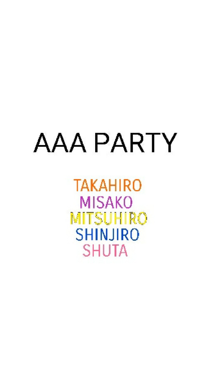AAA PARTY for オープンチャット