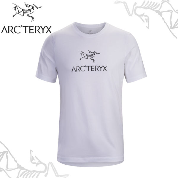 【ARC'TERYX 始祖鳥 男 Arc'word T-shirt 休閒Tee《白》】24013/短袖T恤/運動衫/透氣