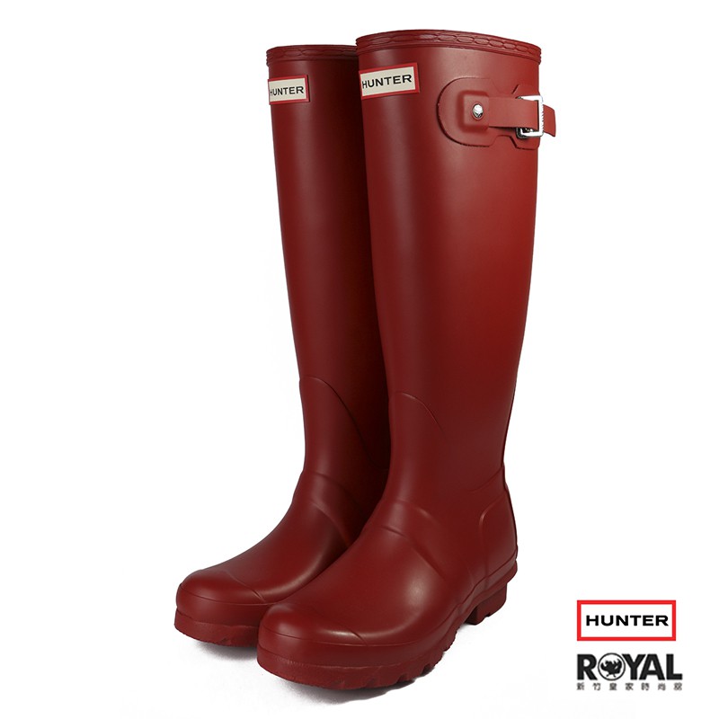 [零碼出清] Hunter Boots 紅色 霧面 雨靴 女款 NO.I1103