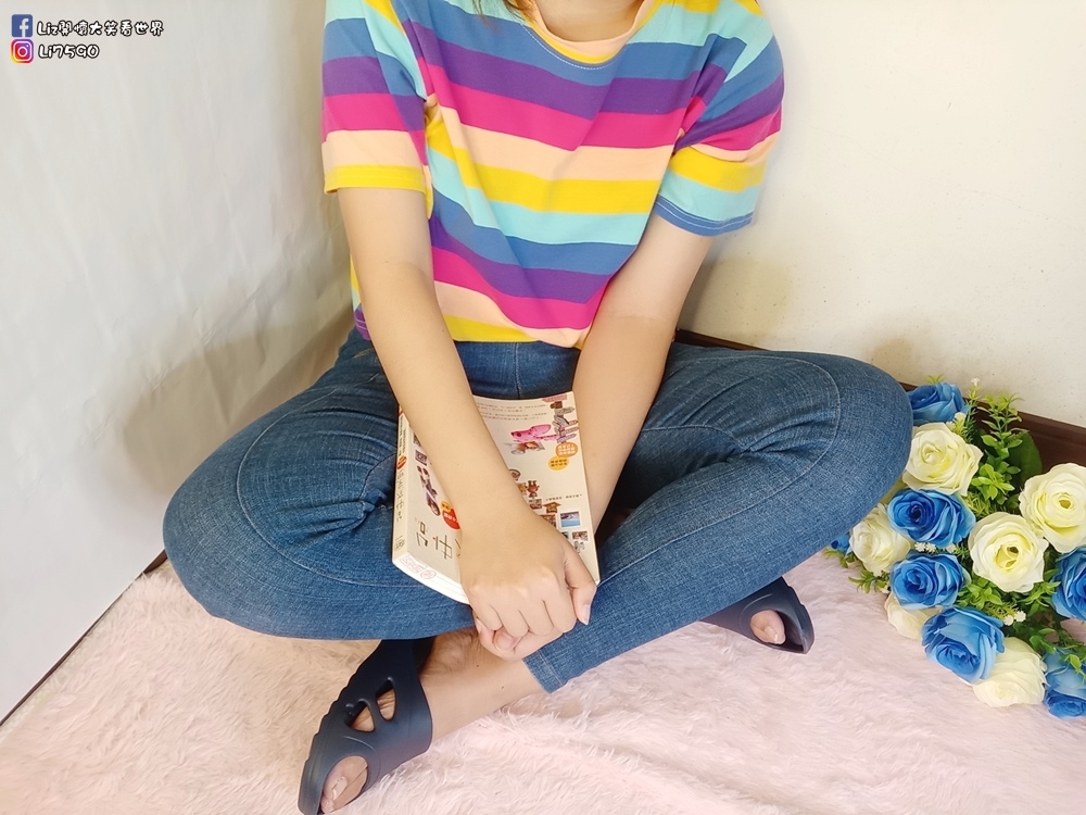 足弓減壓.輕量透氣拖鞋IMG20190811101926Liz開懷大笑看世界.jpg