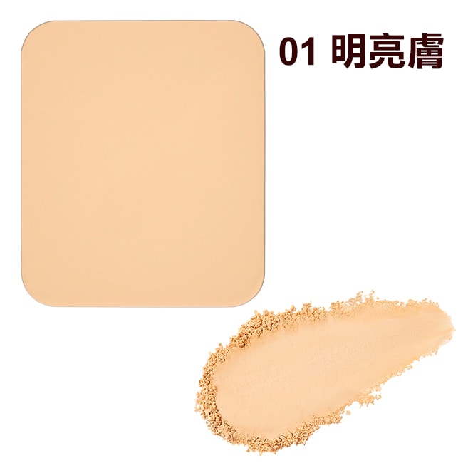 ☆SPF35 PA+++防曬係數。 【使用方法，注意事項，保存方法】 ●替換粉蕊時，用細針等物插入粉餅盒上半部小洞，將使用完畢的粉蕊取出後做替換。請注意避免觸摸到黏著劑。●上完底妝後，使用專用海綿適量