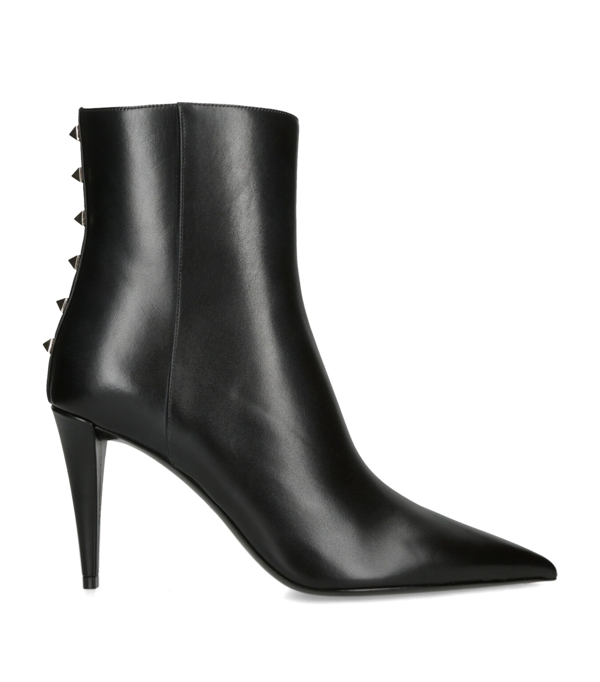 VALENTINO GARAVANI Leather Rockstud Ankle Boots 90