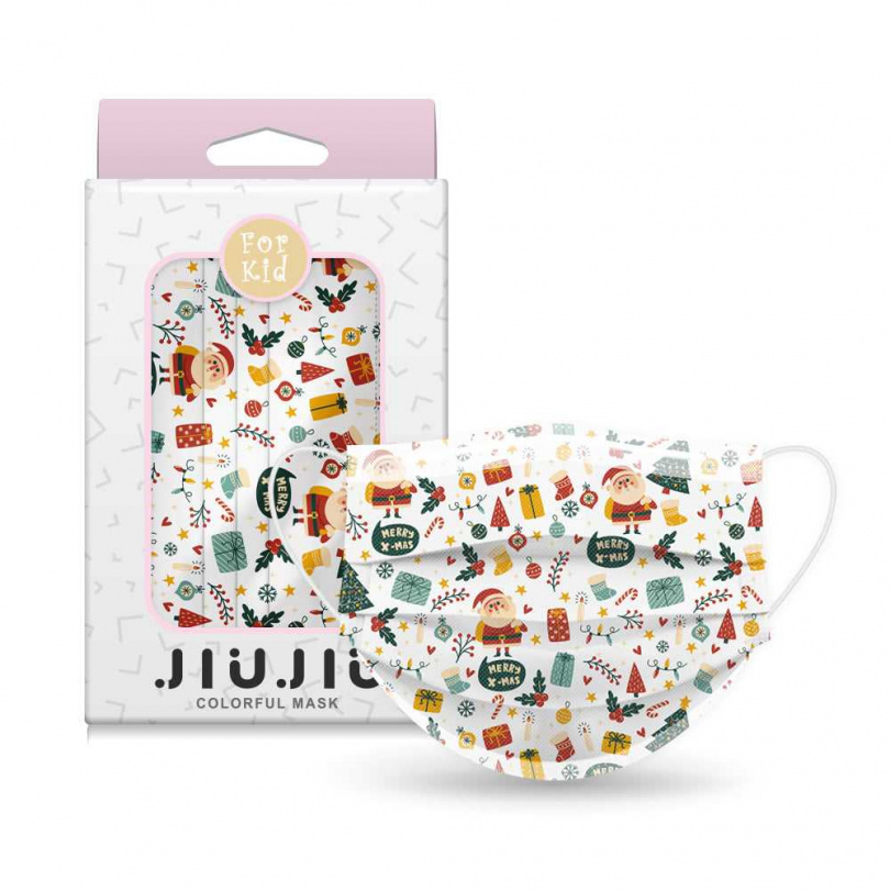 「聖誕快樂」以童趣滿滿的圖案融化孩子們的心，是不是超有聖誕節的氣氛呀！