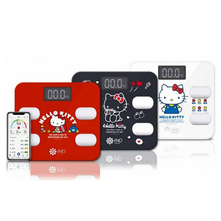 iNO Hello Kitty版 CB760 高準度藍牙APP體重計