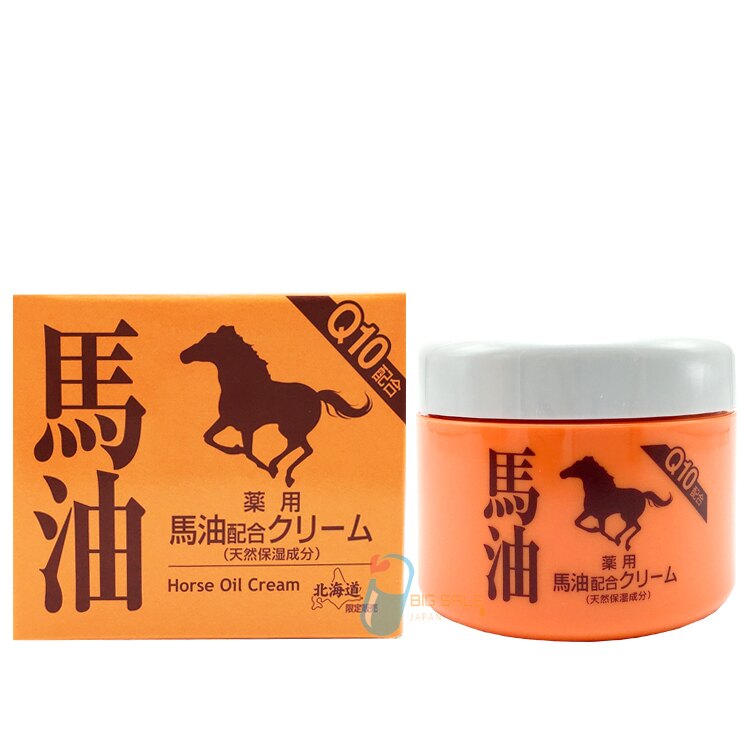 北海道 昭和新山熊牧場 Q10藥用馬油 Horse Oil Cream