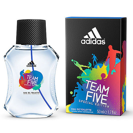 Adidas 愛迪達 team five 五人團隊男性運動淡香水 100ml