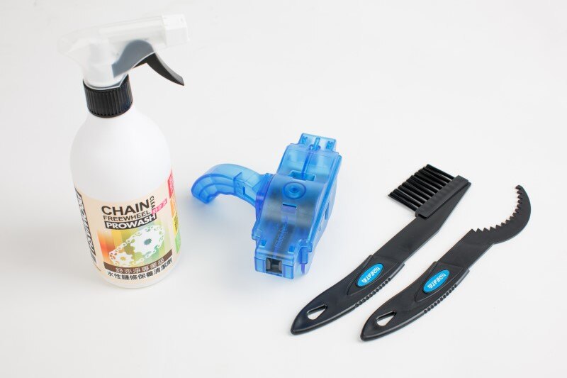 【洗鏈3件套組】PROWASH舒亦淨單車/自行車水性鏈條保養清潔劑+ 專業極淨洗鏈器/洗鍊盒+ 一組2支齒盤飛輪清潔刷組