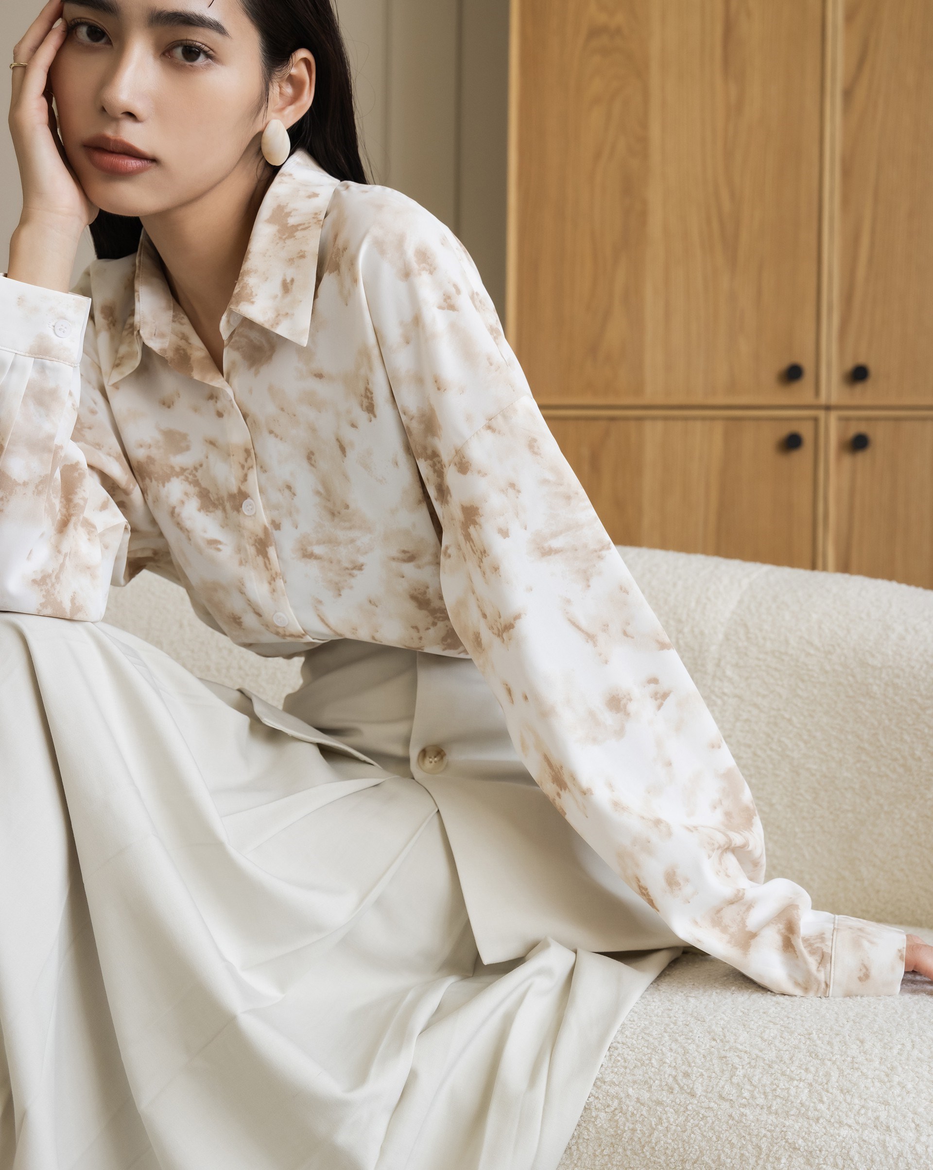 大理石渲染襯衫
