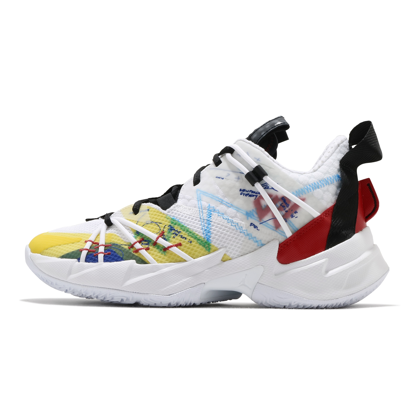 Russell Westbrook 忍者龜Russ 想要一雙著感輕盈、造型極具飆速感的鞋款。Jordan Why Not? Zer0.3 SE PF 比 Zer0.3 更輕、更低筒，採用柔軟鞋領，為踝
