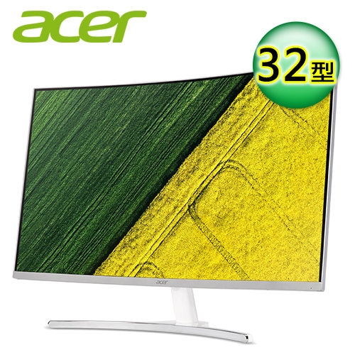 【Acer 宏碁】ED322Q A 32型VA曲面廣視角螢幕 【贈收納購物袋】