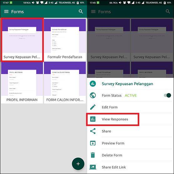 Cara Membuat Google Form Di Hp Dan Cara Melihat Hasilnya