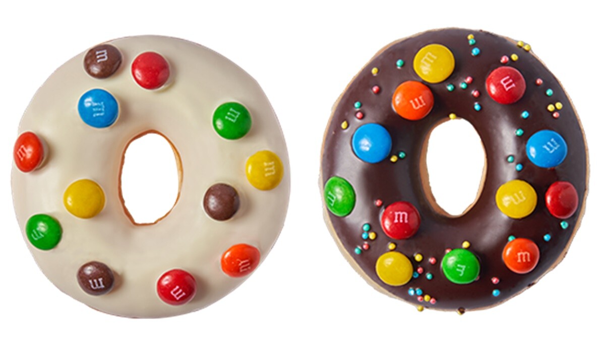 Krispy Kreme x M&amp;amp;amp;amp;M’s：夢幻糖霜絕配！全新聯名甜甜圈即將登場！