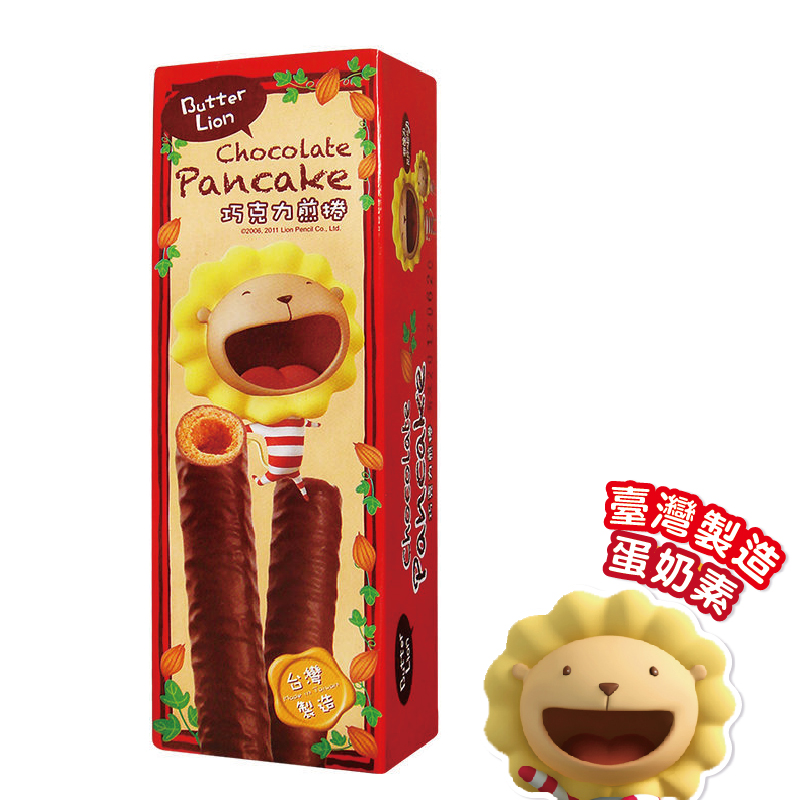 奶油獅-日式巧克力煎捲 (32g/12入)