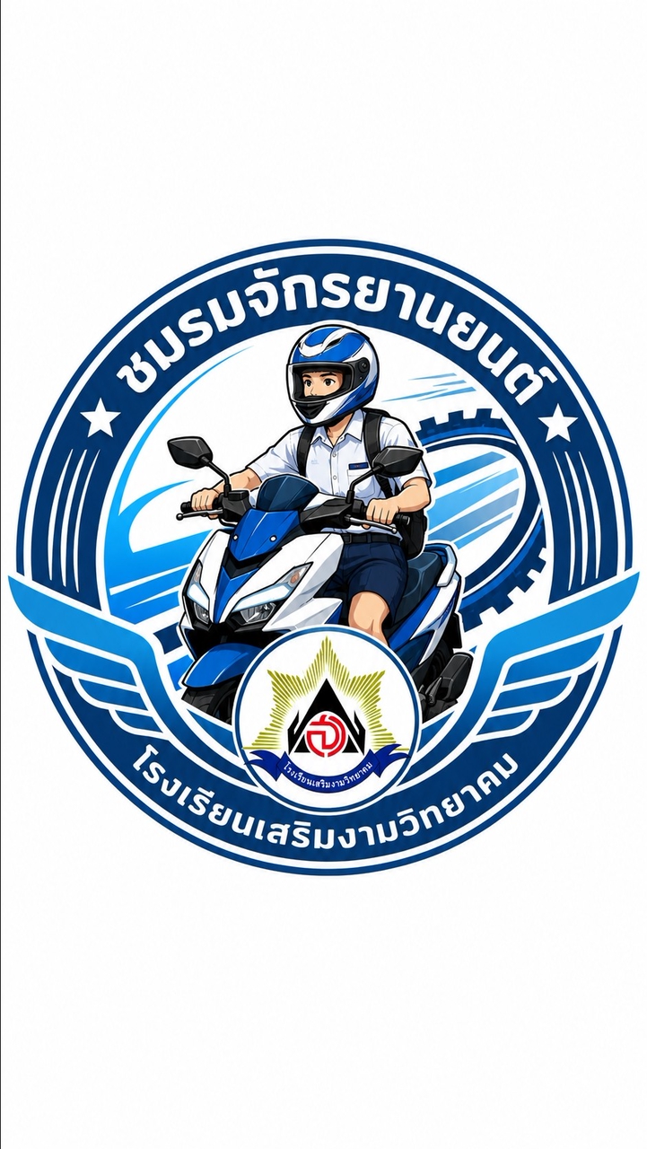 ชมรม จักรยานยนต์ โรงเรียนเสริมงามวิทยาคม