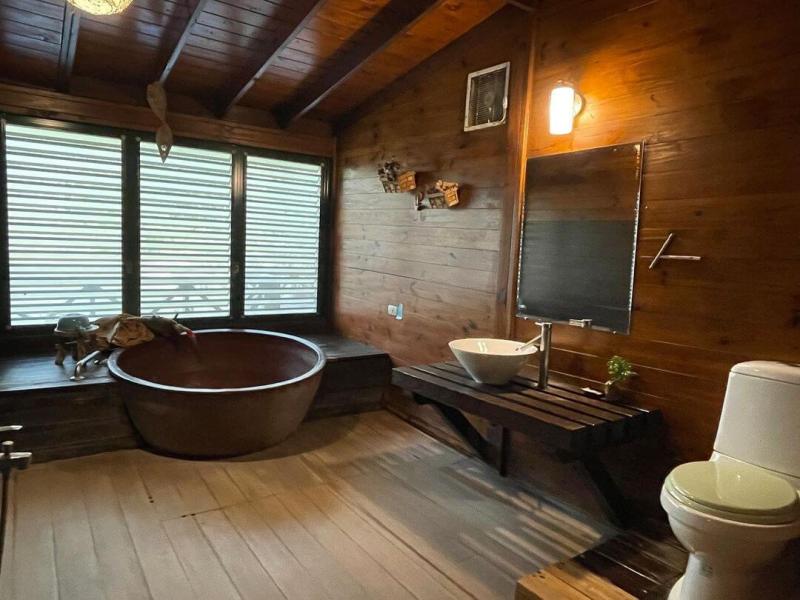 苗栗溫泉推薦 湖畔花時間溫泉民宿