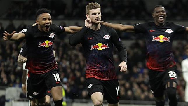 Gol Penalti Timo Werner Antar RB Leipzig Bungkam Tottenham