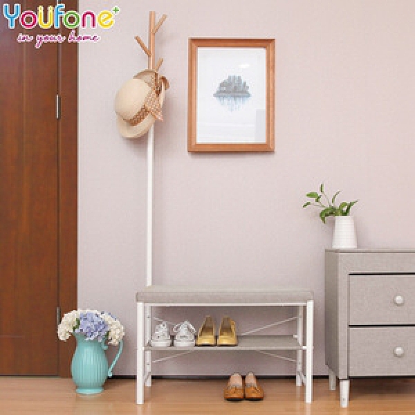 麻布質感、清新自然，高品質厚實面板，耐髒汙易清潔。，優質烤漆鐵管設計，管壁加厚，承重性強