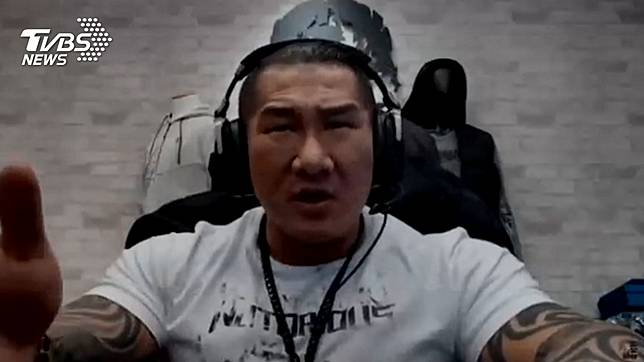 館長陳之漢對郭台銘喊話，若是對方真的要辦《反滲透法》遊行，自己也會號召年輕人上街挺《反滲透法》。(圖／TVBS)