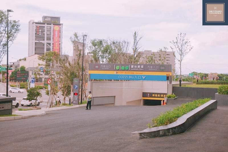 桃園和逸飯店停車場