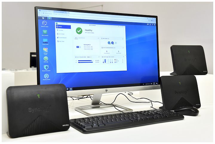 Synology 展出全新 Mesh 路由器及多款 NAS 新品，軟體套件大幅升級，提昇企業佈署及管理能力