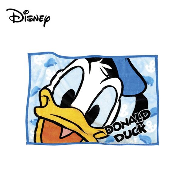 【日本正版】唐老鴨 大臉系列 滿版毛毯 冷氣毯 毯子 Donald Duck 迪士尼 Disney - 623529