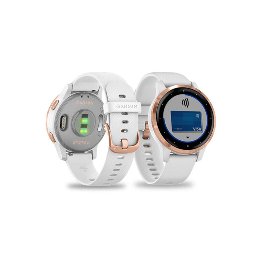 小巧俐落的GPS智慧腕錶，滿足運動與生活所需具備 Pulse Ox¹ 脈搏血氧感測及 Body Battery 身體能量指數功能，並追蹤個人呼吸頻率、月經週期、壓力程度、睡眠狀態、心率²、飲水狀況等數
