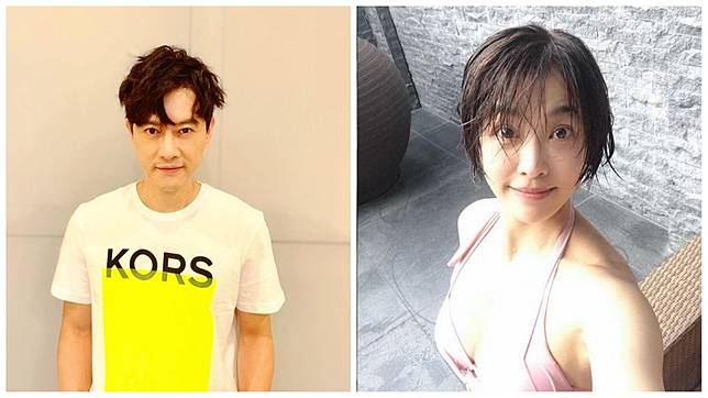 張勛傑和小嫻(黃瑜嫻)譜出戀曲了？(合成圖／翻攝自張勛傑和小嫻臉書)