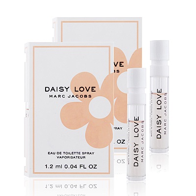 Marc Jacobs Daisy Love 親愛雛菊女性淡香水 EDT 1.2mlX2