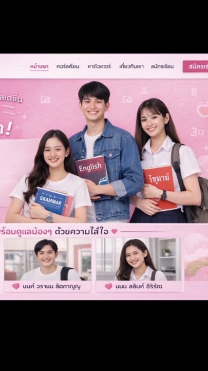 กลุ่มติวเตอร์ทั่วประเทศ รับสอนทุกวิชา