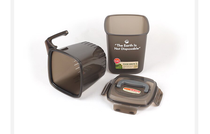 現貨附發票【樂扣樂扣】廚餘回收桶/4.8L(LDB500BK) 密封廚餘桶 樂扣廚餘桶 餿水桶 廚餘桶 菜渣回收桶