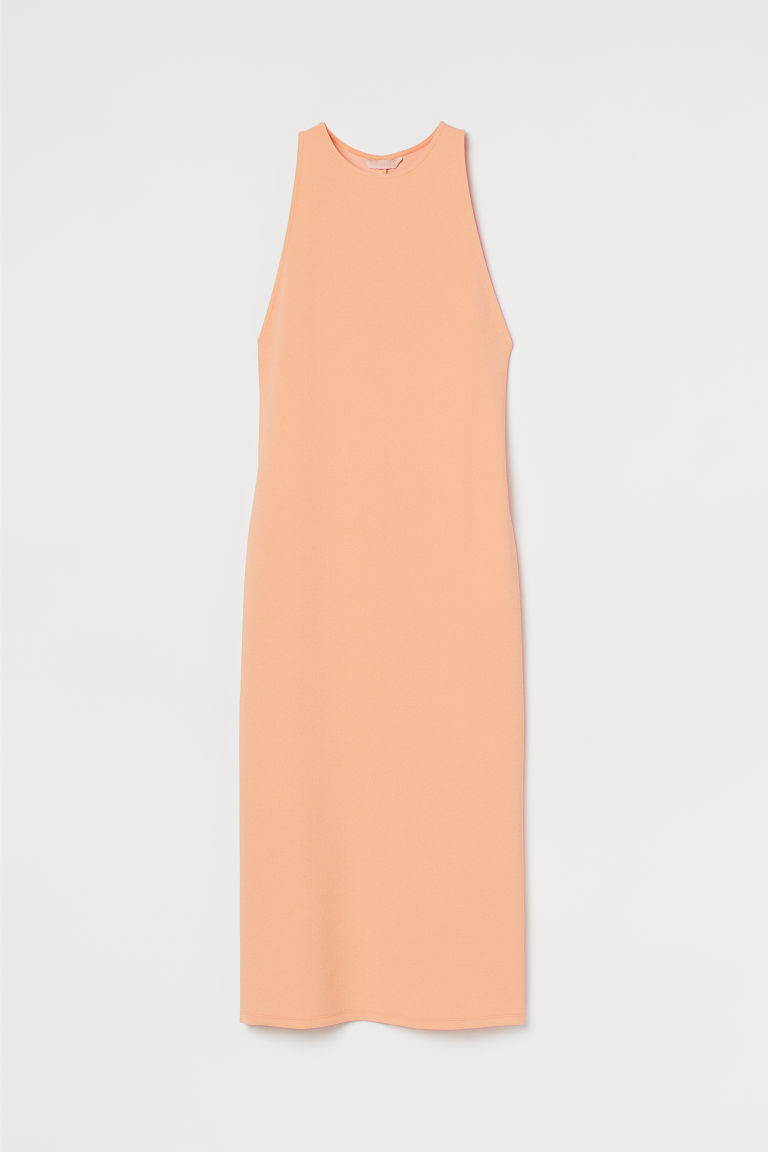 H & M - 無袖洋裝 - 橙色
