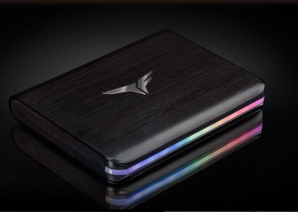 TEAM 十銓 T-FORCE TREASURE TOUCH RGB 1TB Type C SSD 觸控燈效 外接式固態硬碟