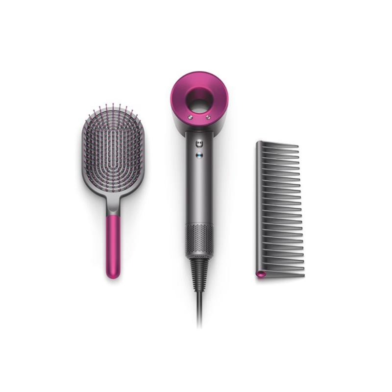 DYSON Supersonic 吹風機 HD01 附專用按摩髮梳及順髮梳(8/1至8/15回函送原廠收納包)