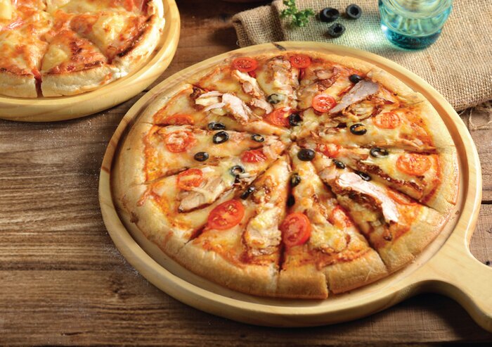 好真食 厚皮祕製烤雞披薩