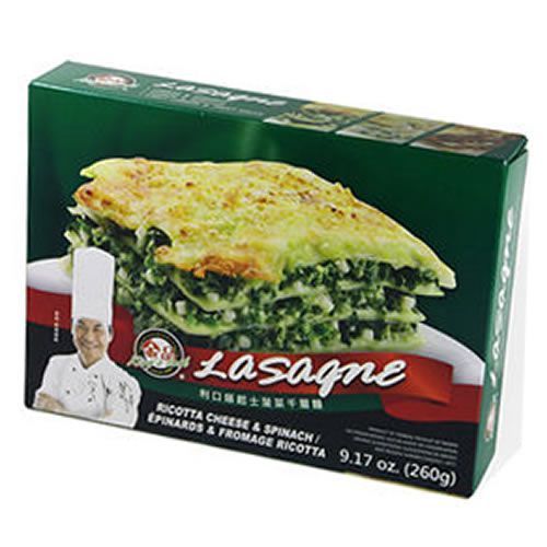 ◆ 特地挑選這道蔬菜焗烤千層麵，內餡含豐富新鮮波菜伴以特調白醬，感受蔬食千層麵的威力◆100%杜蘭小麥粉製成大麵皮，不添加一般麵粉.鹽份, 麵筋裡滿滿高蛋白質, 麵條Q彈。製成千層麵麵香滿口！◆ 金品