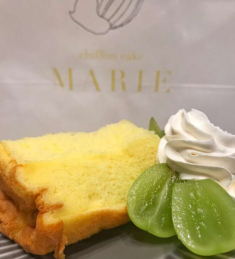 メニュー シフォンケーキ マリィ 博多店 Chiffon Cake Marie はかたてん 博多駅中央街 博多駅 ケーキ By Line Place