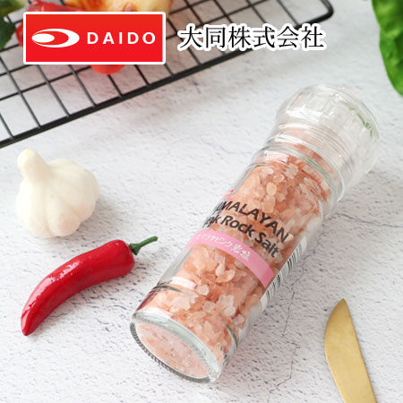 日本 大同 喜瑪拉雅山玫瑰鹽 100g 研磨罐裝 玫瑰鹽 玫瑰岩鹽 岩鹽 鹽巴 調味