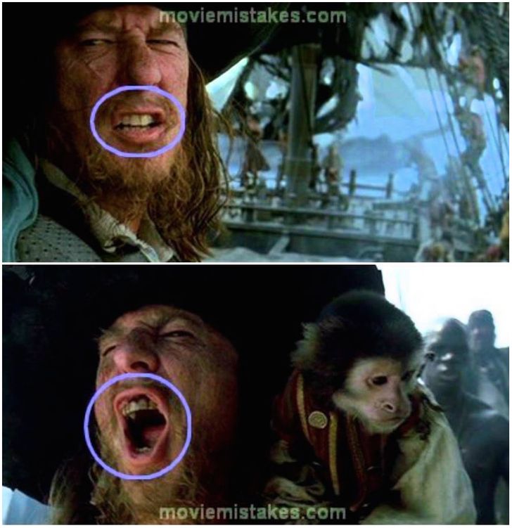 20個經典電影超爆笑穿幫鏡頭！《哈利波特》飄浮不是魔法，是靠鋼絲啦！